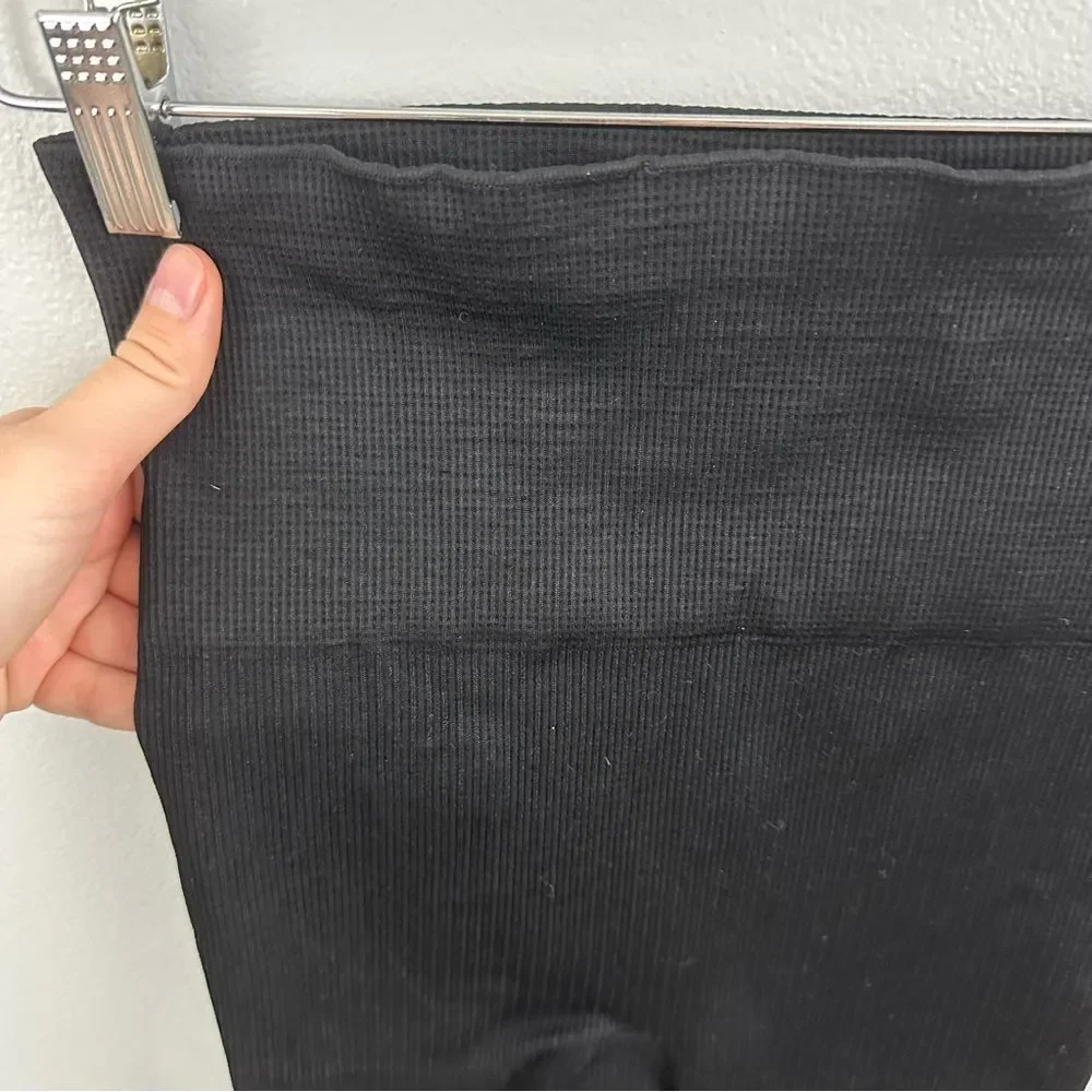 SPANX Black Look-At-Me Leggings Size Large - Picture 9 of 14